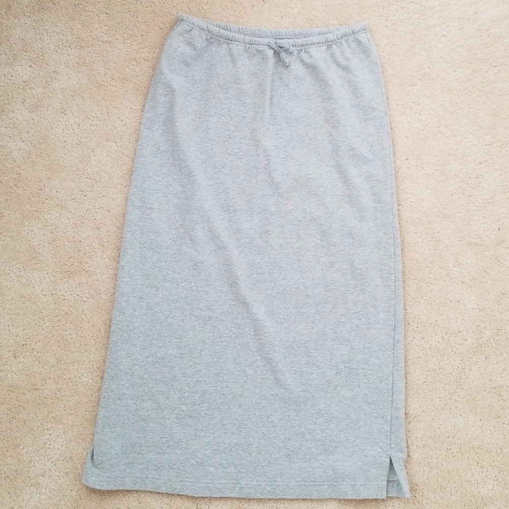 GAP gray cotton skirt